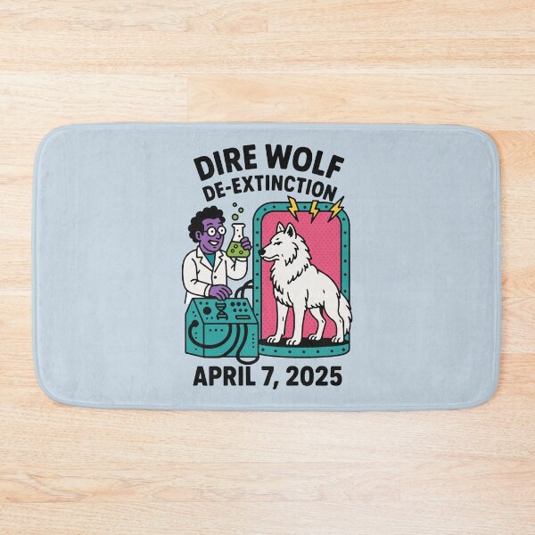 Item preview, Dire Wolf De-extinction April 7, 2025 designed and sold by zzz888.