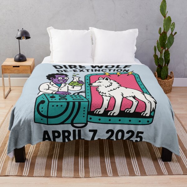 Item preview, Dire Wolf De-extinction April 7, 2025 designed and sold by zzz888.