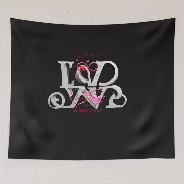 Item preview, SPREAD LOVE EVERYWHERE: 'Love Like There's No Tomorrow' T-shirt designed and sold by Mikel-empire.