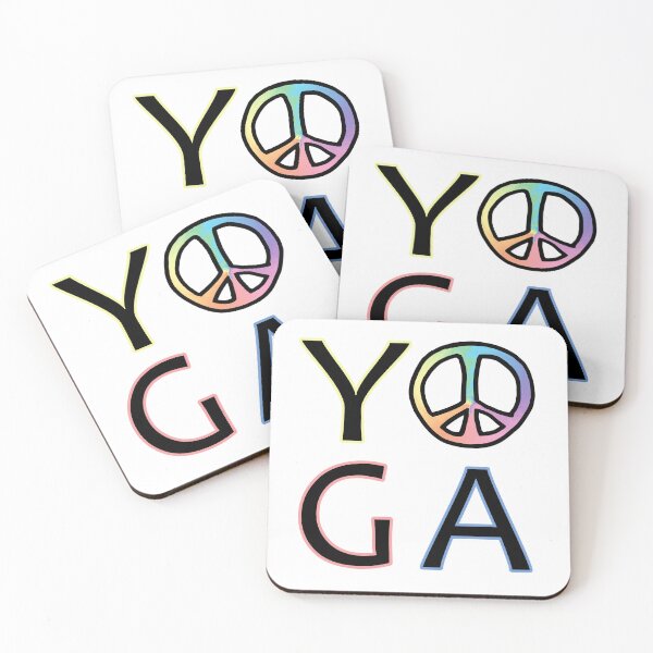 Item preview, Yoga Peace Sign Love designed and sold by Julie Erin Designs.