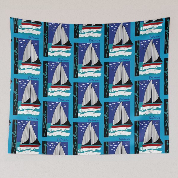 Item preview, Retro Bahamas 'Sailing' (Worn By Brennan) Step Brothers Movie T-Shirt designed and sold by acquiesce13.