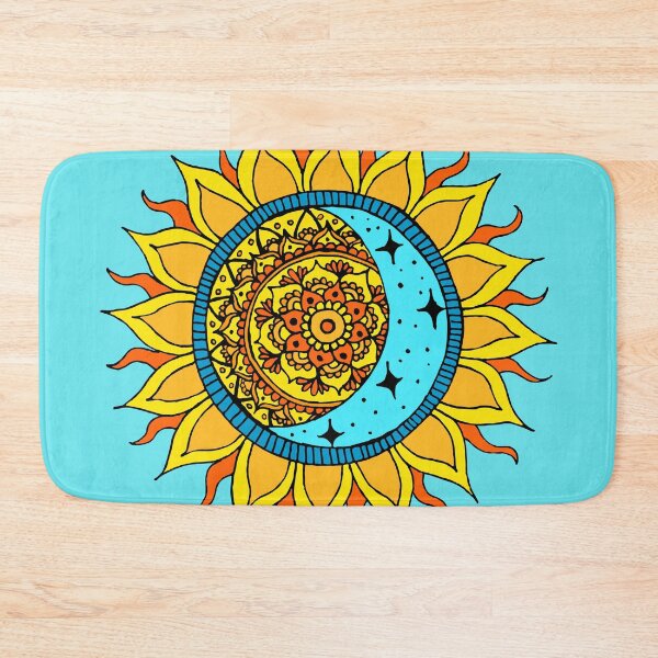 Item preview, Sun and Moon Mandala designed and sold by Julie Erin Designs.