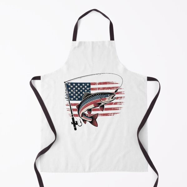 Item preview, American Flag Fishing Design designed and sold by Mateusz Majcherek.