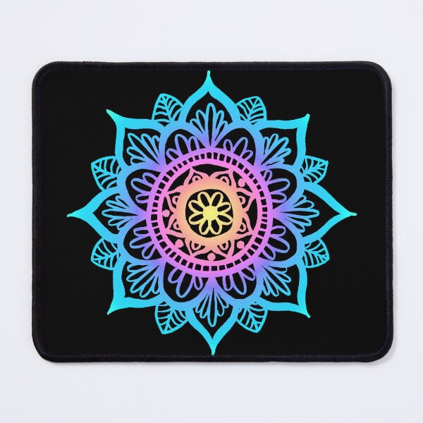 Item preview, Pastel Rainbow Aesthetic Mandala designed and sold by Julie Erin Designs.