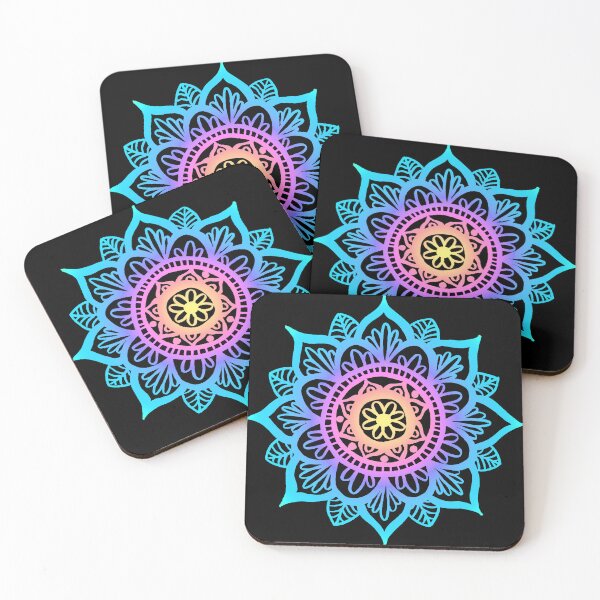 Item preview, Pastel Rainbow Aesthetic Mandala designed and sold by Julie Erin Designs.