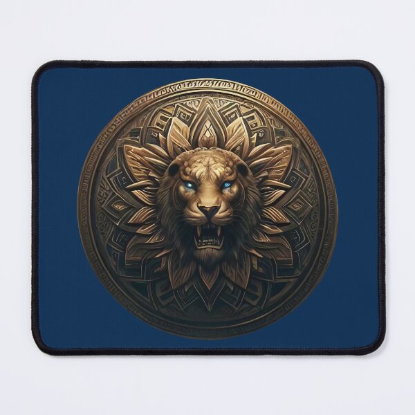 Item preview, ANCIENT BRONZE LION SHIELD (#06294F) designed and sold by Marlon Oseguera.