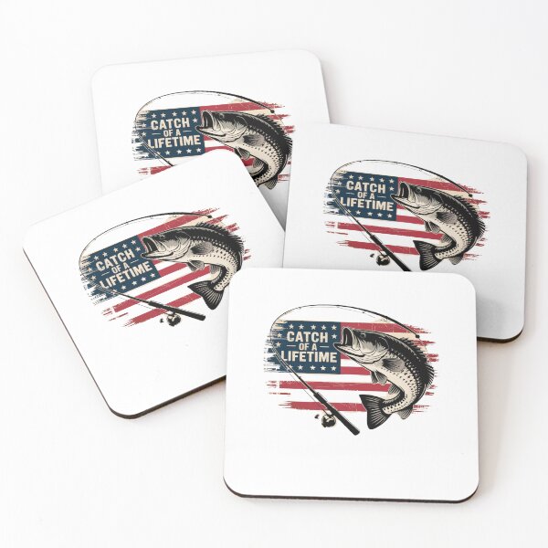 Item preview, American Flag Fishing Design  designed and sold by Mateusz Majcherek.