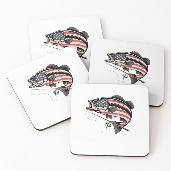 Item preview, American Flag Fishing Design  designed and sold by Mateusz Majcherek.