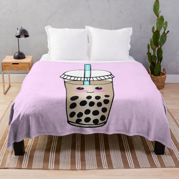 Item preview, Cute Bubble Tea Happy Kawaii Boba designed and sold by Julie Erin Designs.