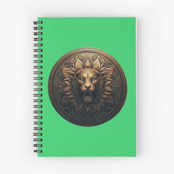 Item preview, ANCIENT BRONZE LION SHIELD (#33CC66) designed and sold by Marlon Oseguera.