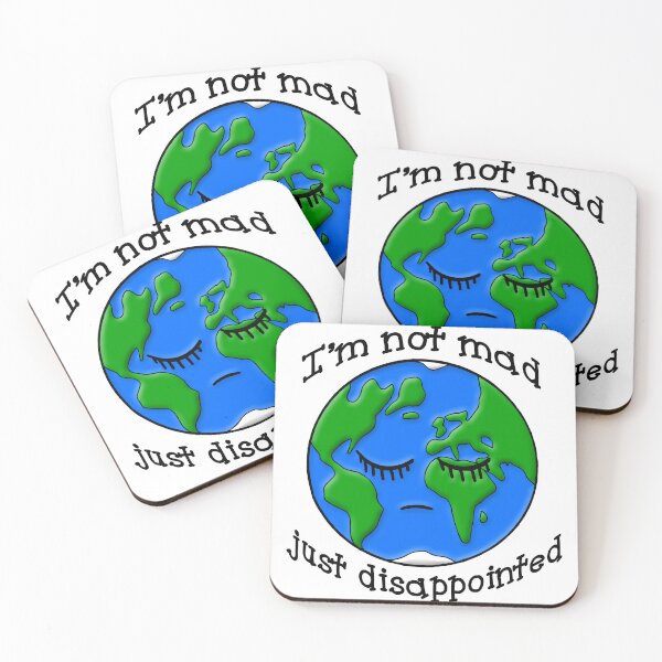 Item preview, Sad Earth Is Not Mad Just Disappointed designed and sold by Julie Erin Designs.