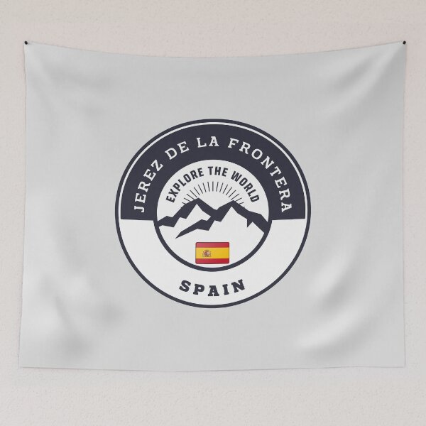 Item preview, Jerez de la Frontera España Escudo blanco y negro designed and sold by World Designs.