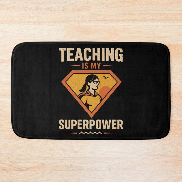 Item preview, Teaching Is My Superpower – Retro Teacher Hero Graphic Tee for Educators, Cool Gift Idea for Teacher Appreciation Day designed and sold by DrawHandArt.