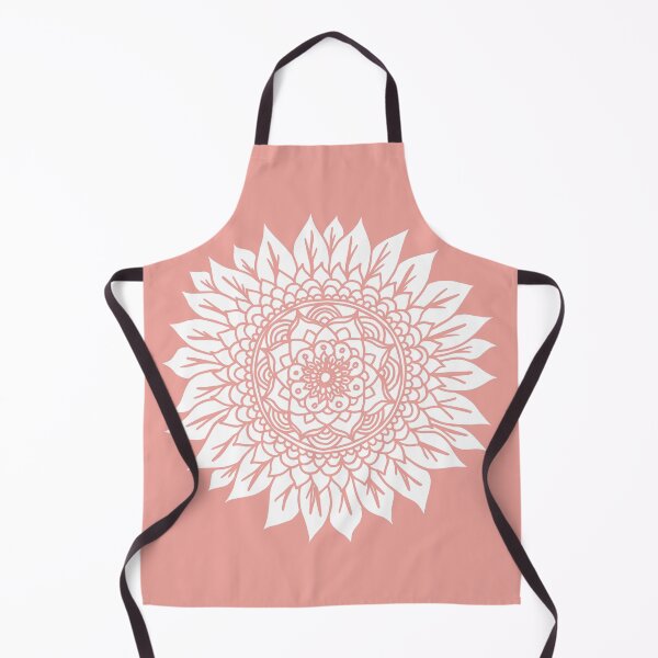 Artikelvorschau, Rosa Blume Mandala Roségold entworfen und verkauft von Julie Erin Designs.