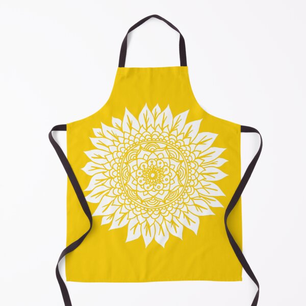 Item preview, Yellow Sunflower Mandala designed and sold by Julie Erin Designs.
