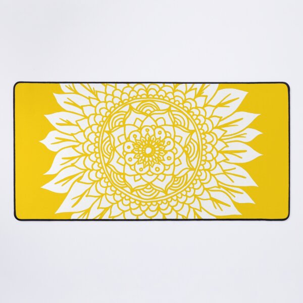 Item preview, Yellow Sunflower Mandala designed and sold by Julie Erin Designs.