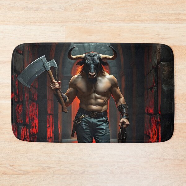 Item preview, Minotaur  designed and sold by Pixel Dust Prints.