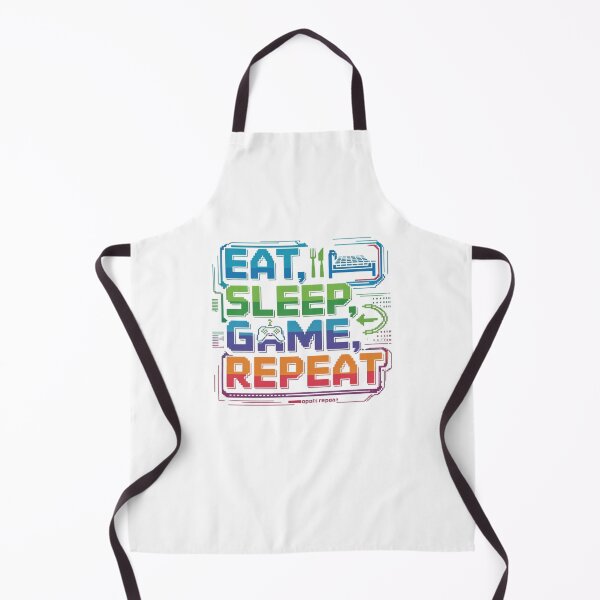 Item preview, Eat, Sleep, Game, Repeat designed and sold by Mateusz Majcherek.