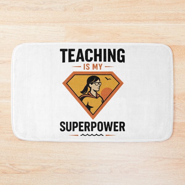 Item preview, Teaching Is My Superpower – Retro Teacher Hero Graphic Tee for Educators, Cool Gift Idea for Teacher Appreciation Day designed and sold by DrawHandArt.