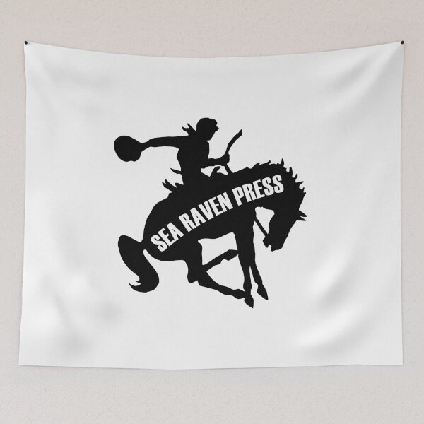 Item preview, Sea Raven Press Bronco Rider Logo designed and sold by Sea Raven Press.