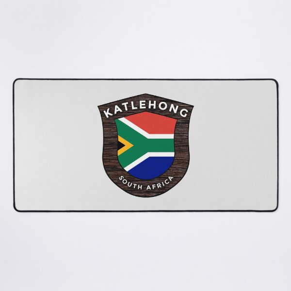 Artikelvorschau, Katlehong Südafrika Emblem Flagge entworfen und verkauft von World Designs.