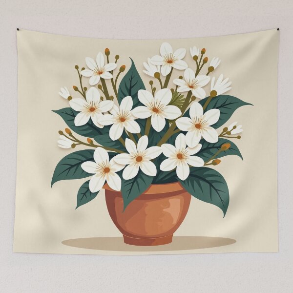 Item preview, Jasmine Flower 5 designed and sold by HebaRK Studio.