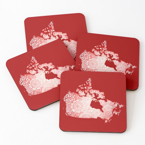 Item preview, Mandala Map of Canada designed and sold by Julie Erin Designs.