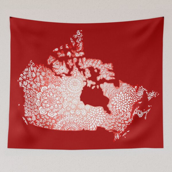 Item preview, Mandala Map of Canada designed and sold by Julie Erin Designs.