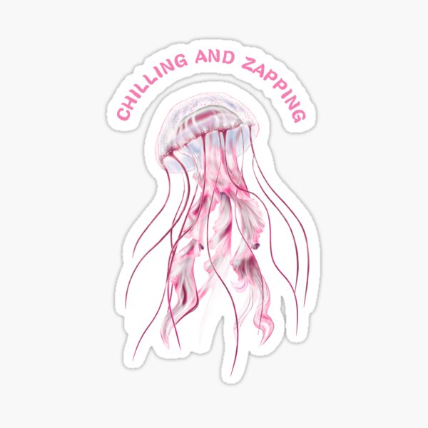 Item preview, Pink jellyfish  designed and sold by PenRosePlanet.