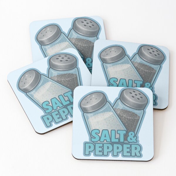 Item preview, Salt and Pepper Sticker designed and sold by 5dward.