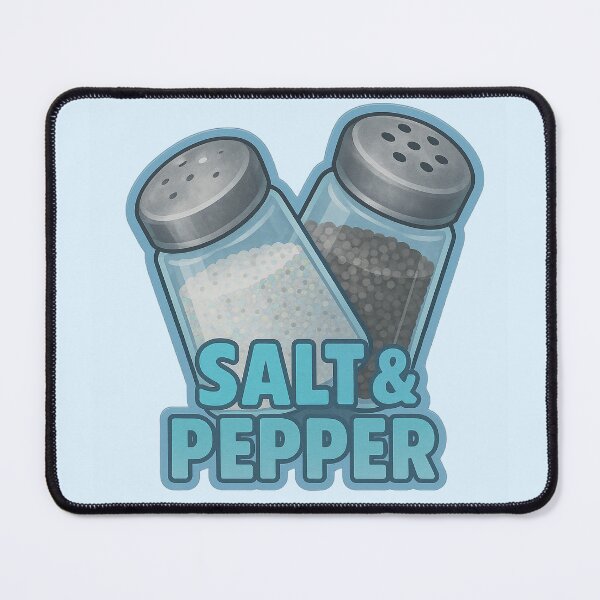 Item preview, Salt and Pepper Sticker designed and sold by 5dward.