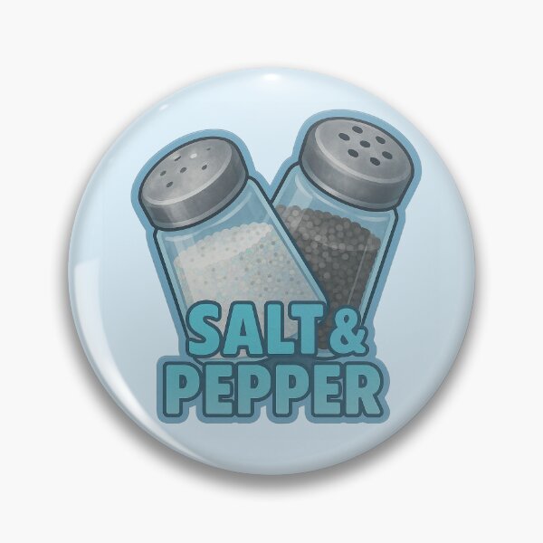 Item preview, Salt and Pepper Sticker designed and sold by 5dward.