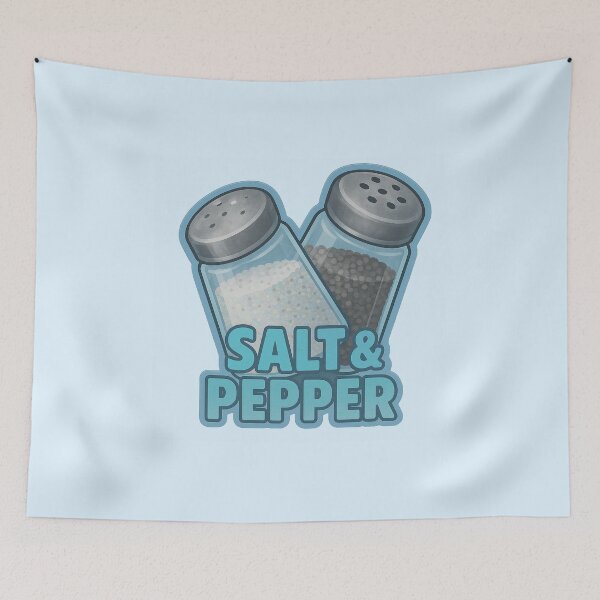 Item preview, Salt and Pepper Sticker designed and sold by 5dward.