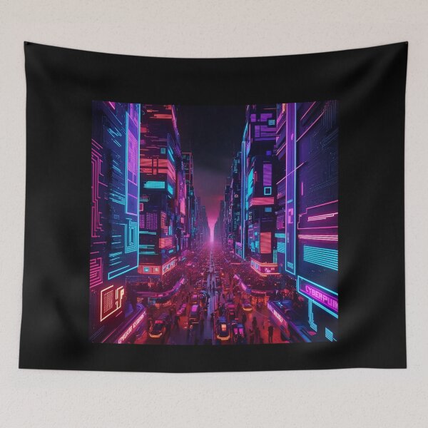 Artikelvorschau, Cyberpunk-Muster entworfen und verkauft von PatronesKawai.