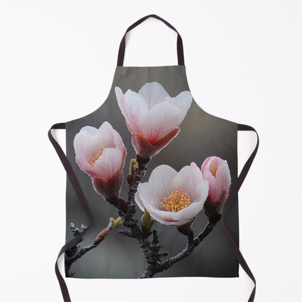 Item preview, Frost Kissed Bloom: A Delicate Dawn in Pink designed and sold by bloorose.