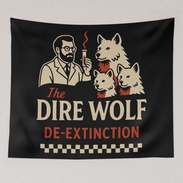 Item preview, The Dire Wolf De-Extinction Initiative designed and sold by zzz888.