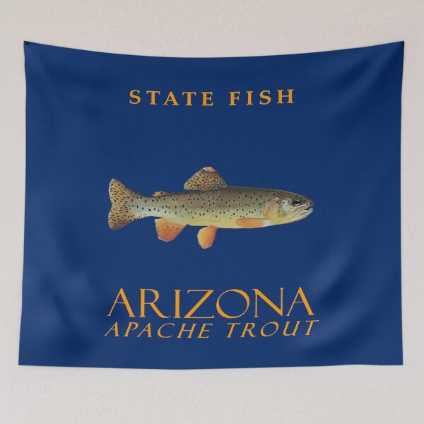 Item preview, Arizona Territory Fish The Apache Trout designed and sold by taiche.