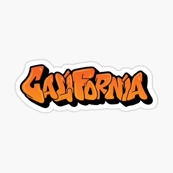 Item preview,  california sticker, california tshirt designed and sold by Camo0godfather.