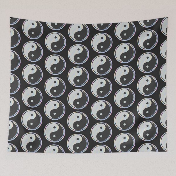 Item preview, Ying and Yang Sticker (Holo) designed and sold by 5dward.