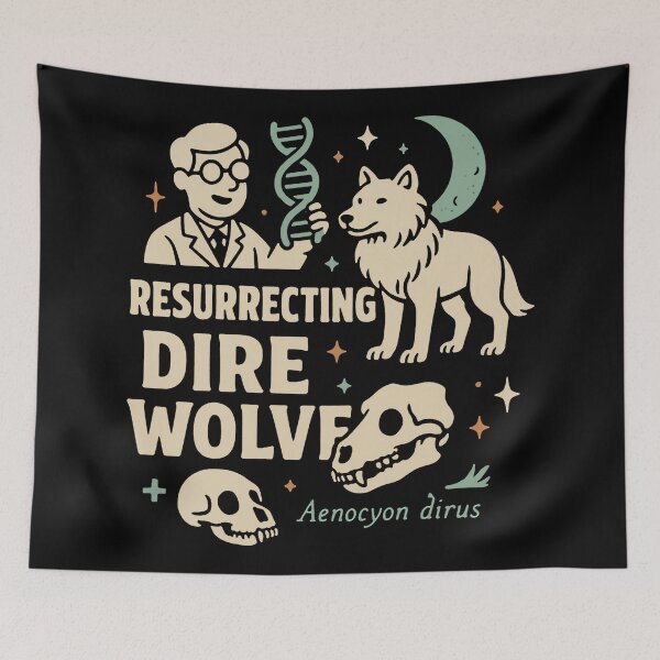 Item preview, Resurrecting Dire Wolves: Aenocyon dirus designed and sold by zzz888.