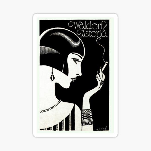 Artikel-Vorschau von Vintage Waldorf Astoria Poster, designt und verkauft von stevepaint.