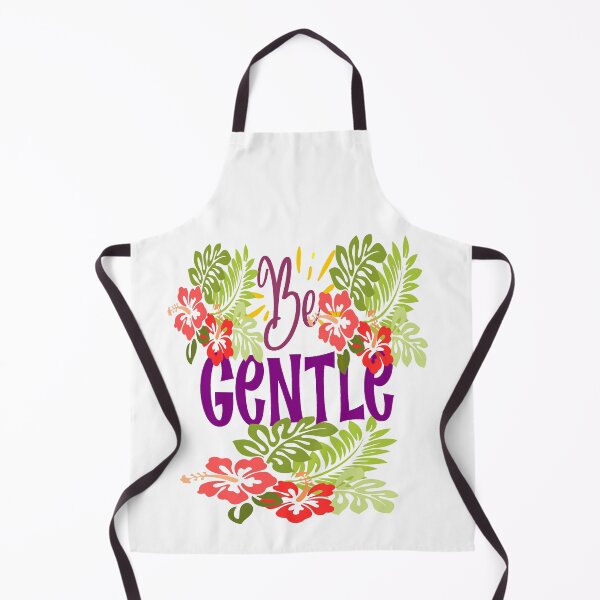 Artikelvorschau, Seien Sie sanft Typografie & tropische Blumen & Blätter entworfen und verkauft von adlkh.