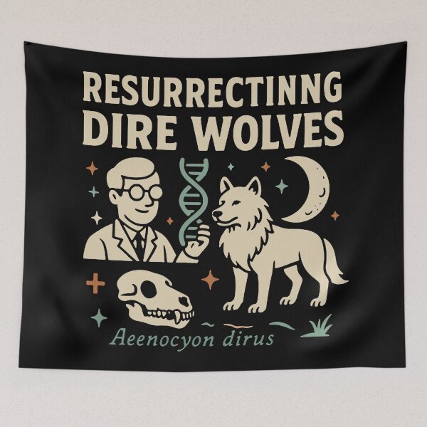 Item preview, Resurrecting Dire Wolves: Aenocyon dirus designed and sold by zzz888.