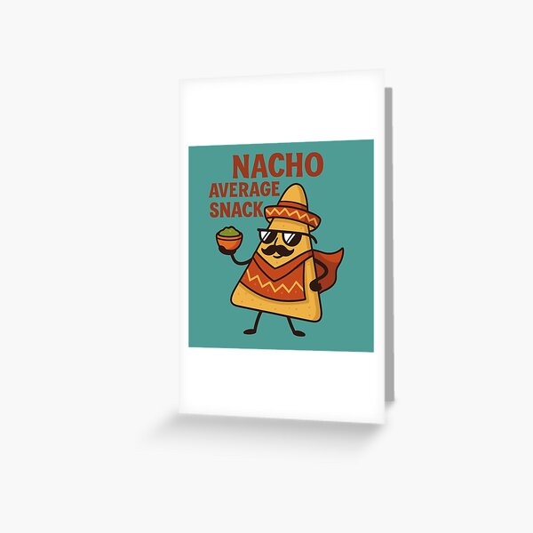 Item preview, Nacho Average Snack designed and sold by CrumbSociety.