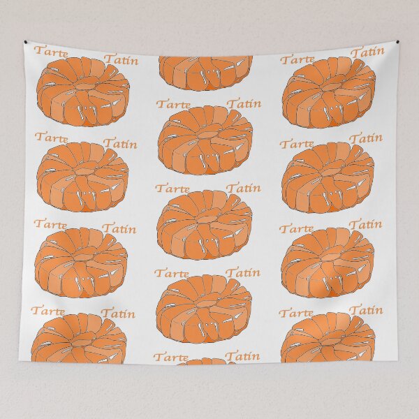 Item preview, Tarte Tatin Illustration – Vintage & Gourmet French Culinary Art designed and sold by CecileLenam.