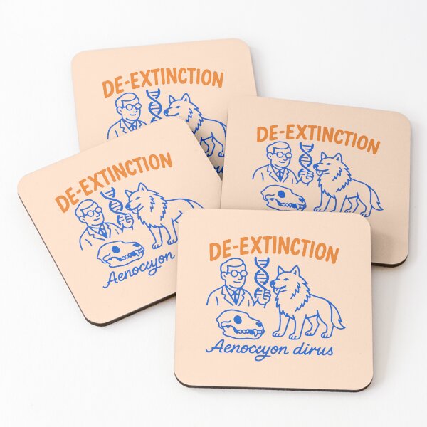 Item preview, Cartoon De-Extinction: Aenocyon dirus designed and sold by zzz888.