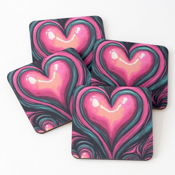 Item preview, Pulsating Heart Swirl designed and sold by DesignzByJai.