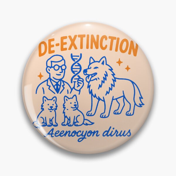 Item preview, Cartoon De-Extinction Family: Aenocyon dirus designed and sold by zzz888.