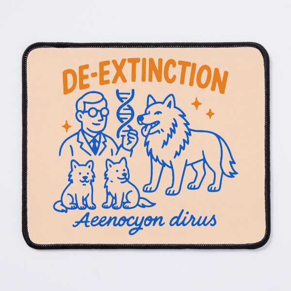 Item preview, Cartoon De-Extinction Family: Aenocyon dirus designed and sold by zzz888.