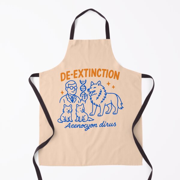 Item preview, Cartoon De-Extinction Family: Aenocyon dirus designed and sold by zzz888.